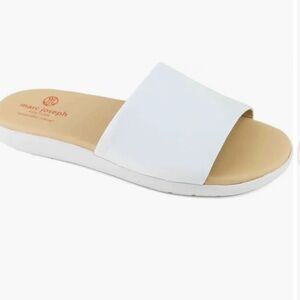 Marc Joseph Elizabeth Leather‎ white Sandals Size 5